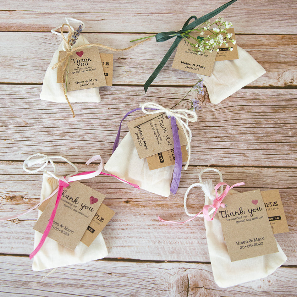 BAGS OF LOVE' - WEDDING FAVOURS – The Soap People