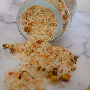 WAKE UP & SMELL THE ROSES HIMALAYAN SPA BATH SALTS