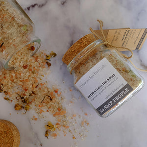 WAKE UP & SMELL THE ROSES HIMALAYAN SPA BATH SALTS