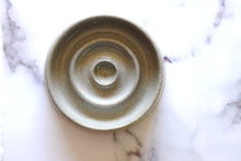 Load image into Gallery viewer, UNIQUE HAND THROWN CERAMIC SOAP DISH - grey glaze