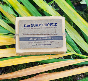 LOVELY ORANGUTAN SOAP BOX SET