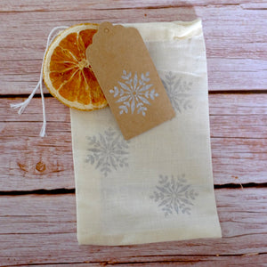 COTTON GIFT BAG FOR A SINGLE SOAP